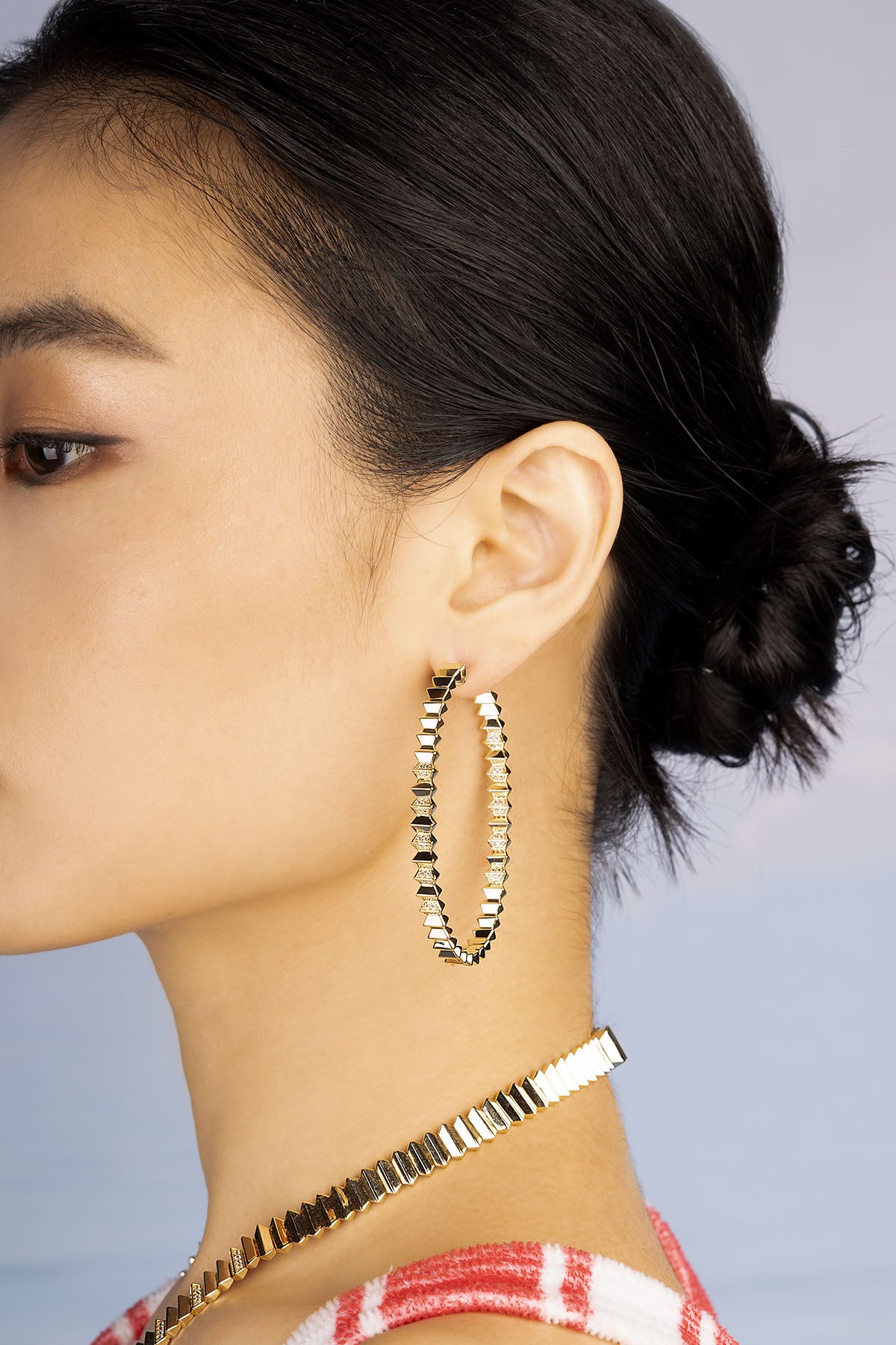 APM Monaco Boucles D'Oreilles Up and Down