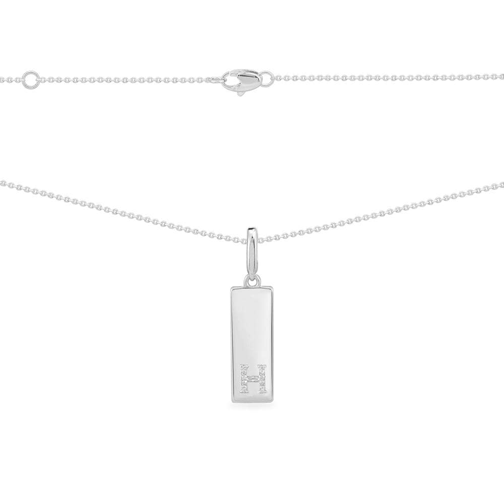 Collier Plaque Alphabet - APM Monaco