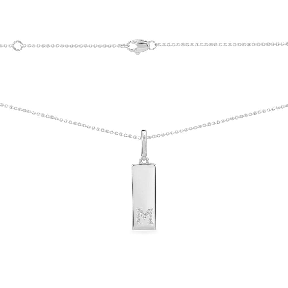 Collier Plaque Alphabet - APM Monaco