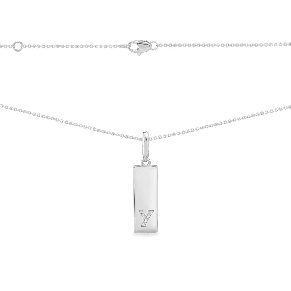 Collier Plaque Alphabet - APM Monaco