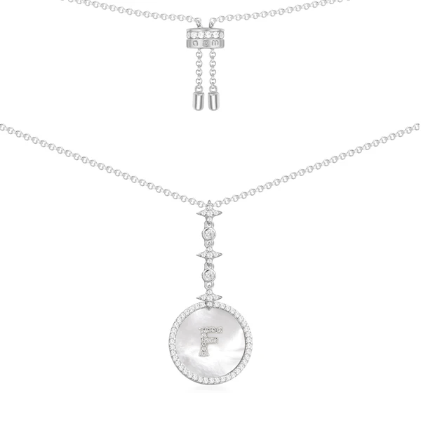 Collier Ajustable Alphabet Eternelle - APM Monaco