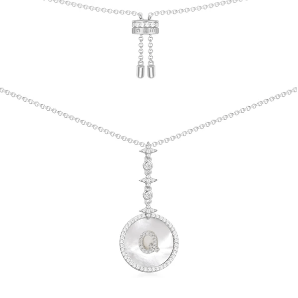 Collier Ajustable Alphabet Eternelle - APM Monaco