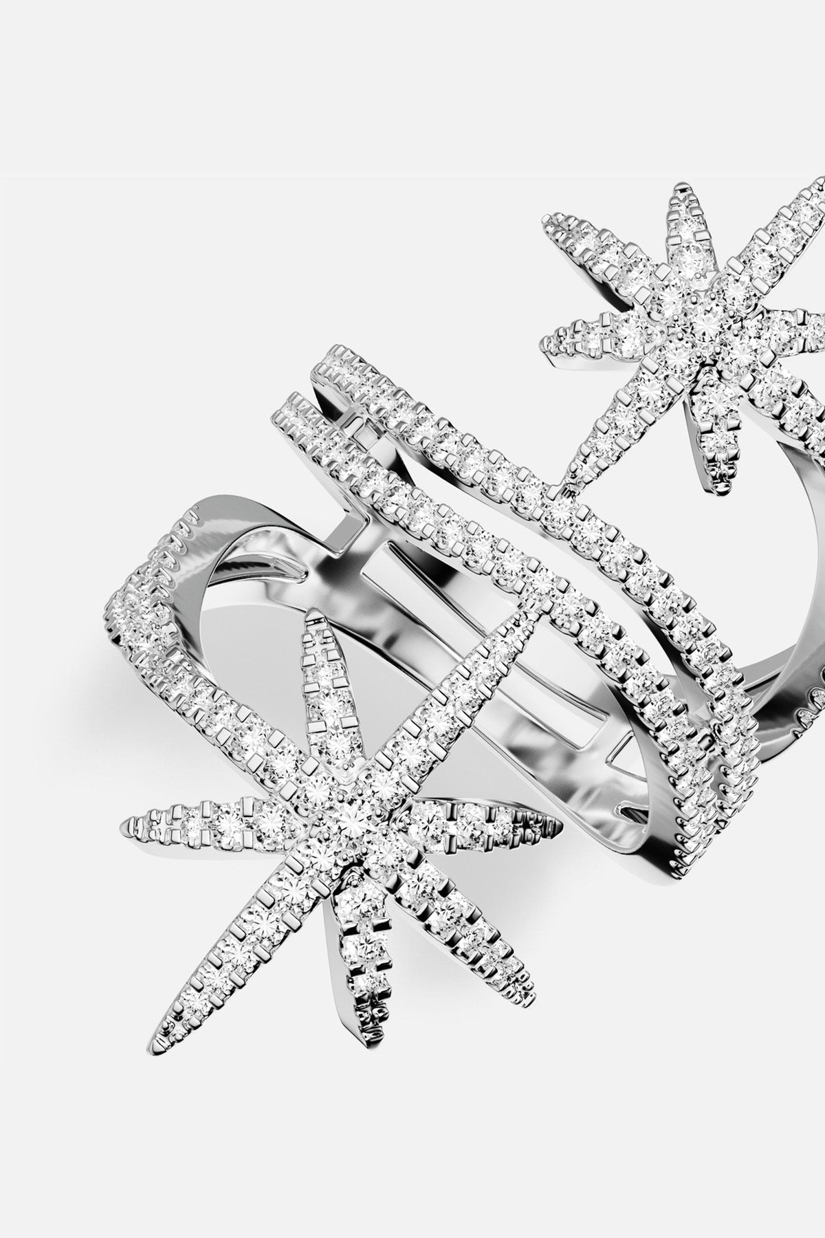 Bague APM étoilée, un éclat contemporain qui illumine chaque geste avec élégance.