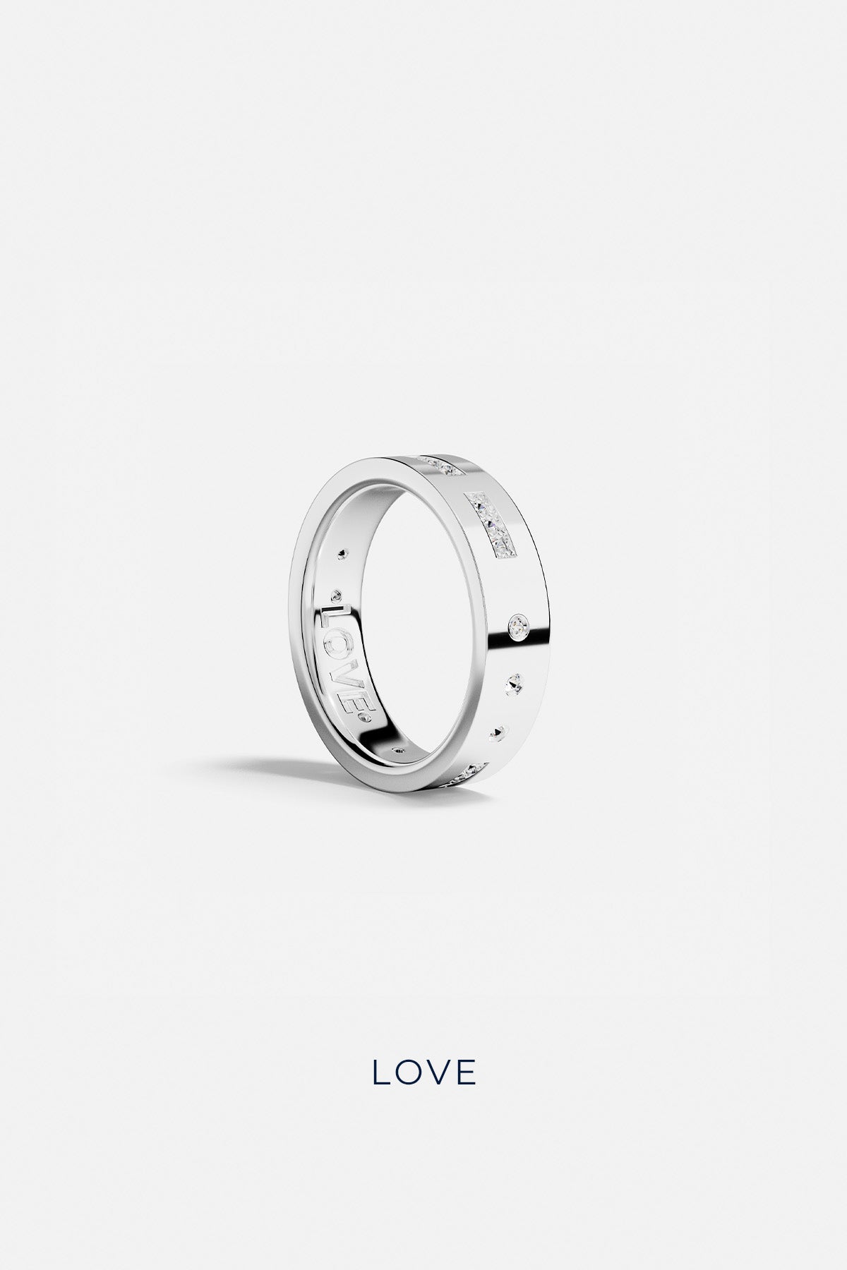 Bague Code Morse LOVE