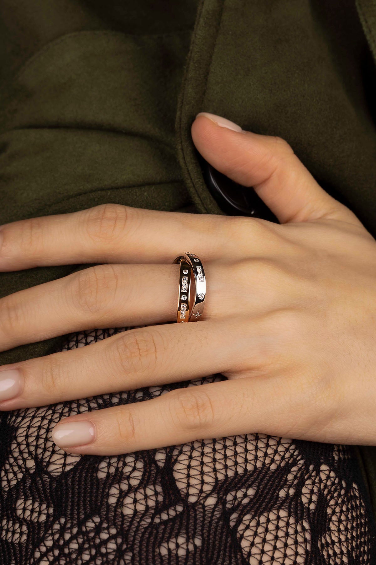 Bague Code Morse Amour Love - APM Monaco