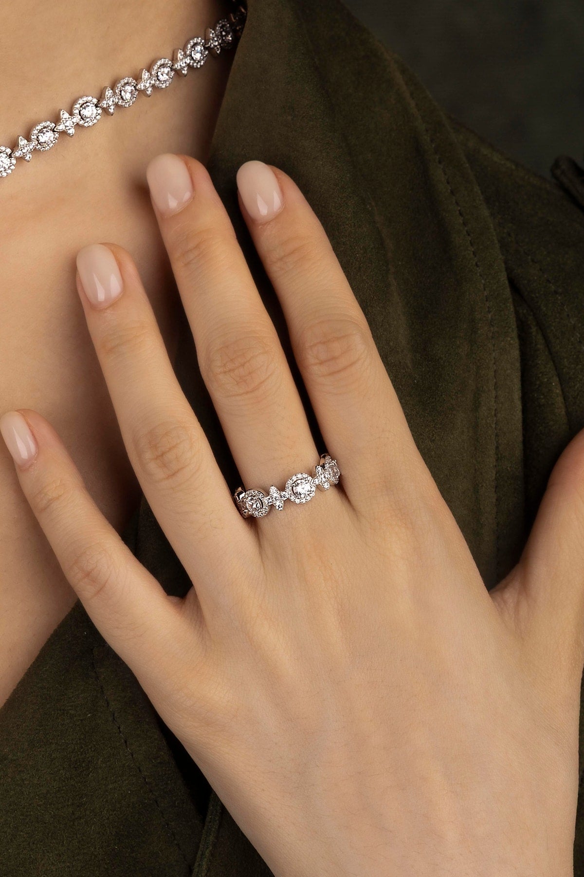 Bague Météorites APM Monaco en argent