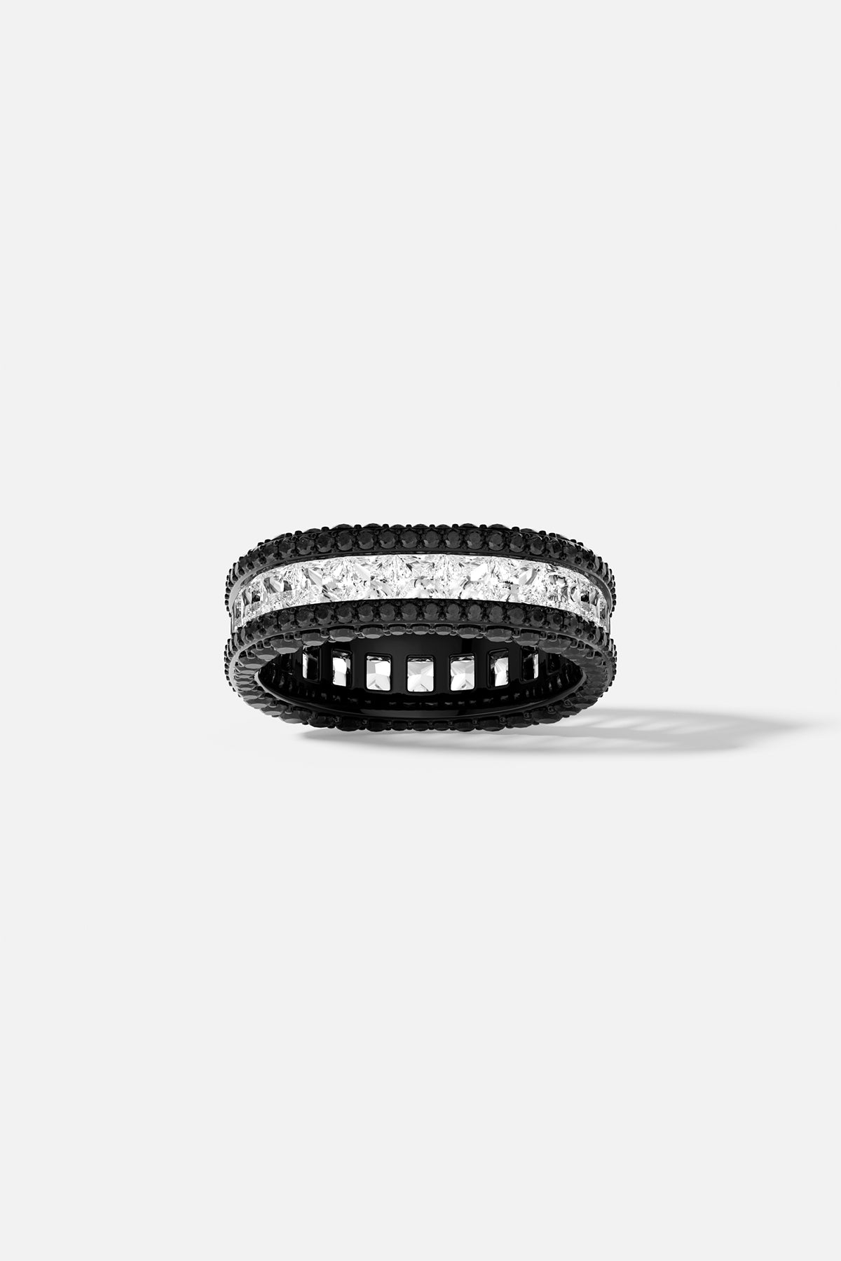 Bague Pavé Noire