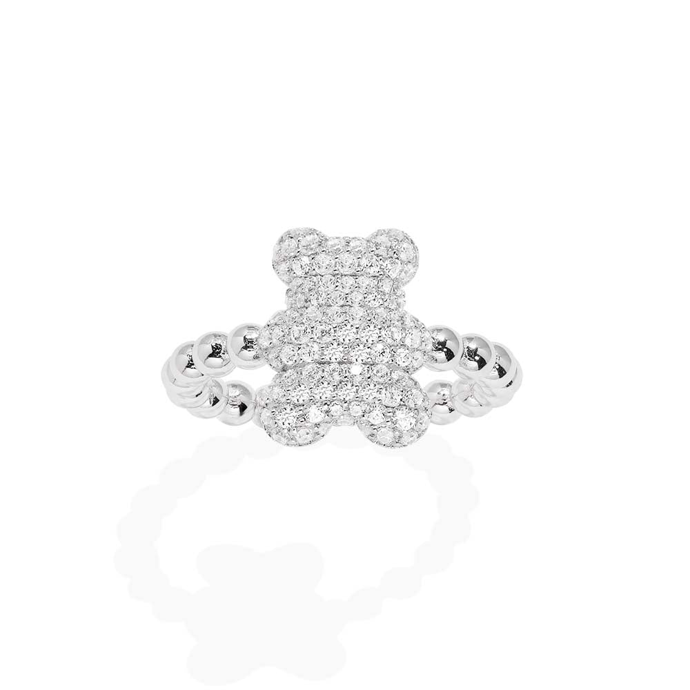 Bague Yummy Bear Baby Snow - APM Monaco