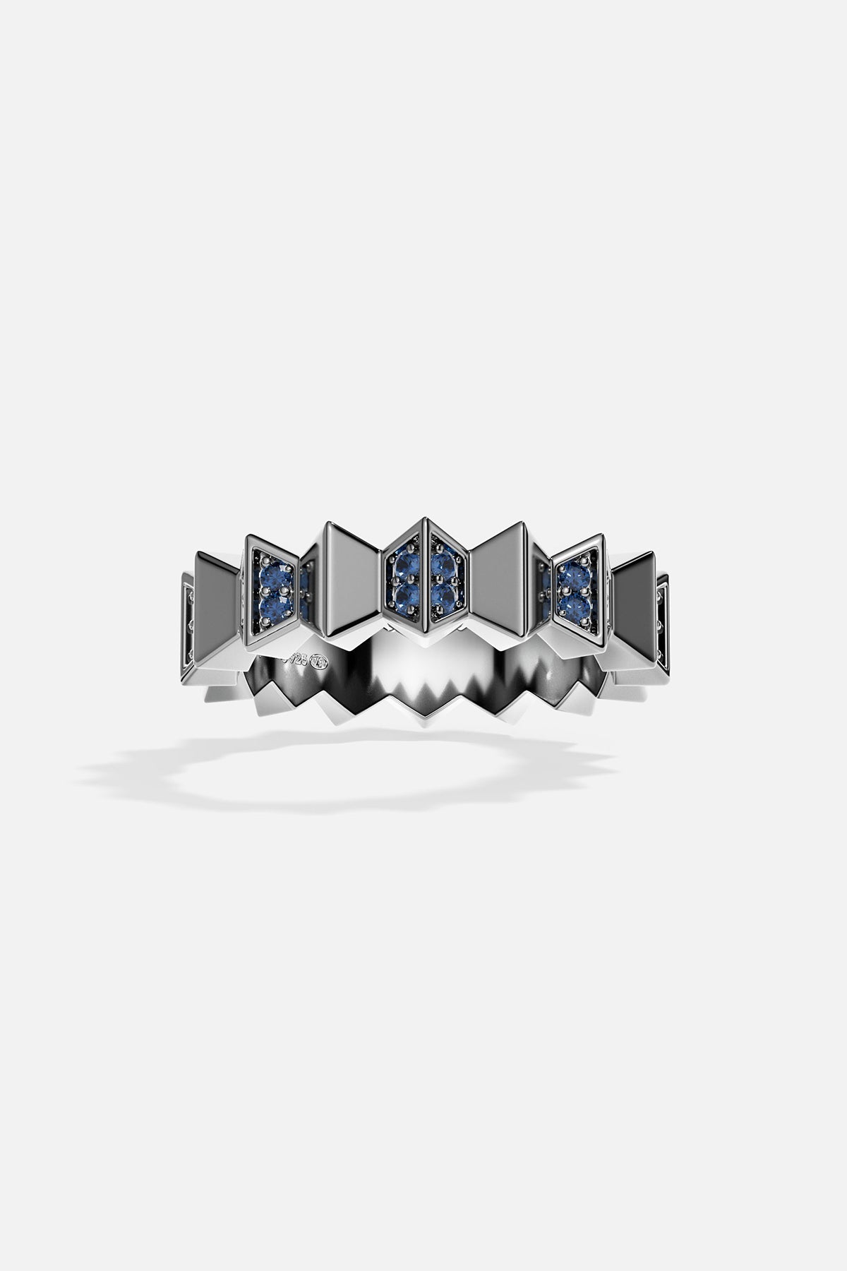 APM Monaco Bague Up and Down en Argent
