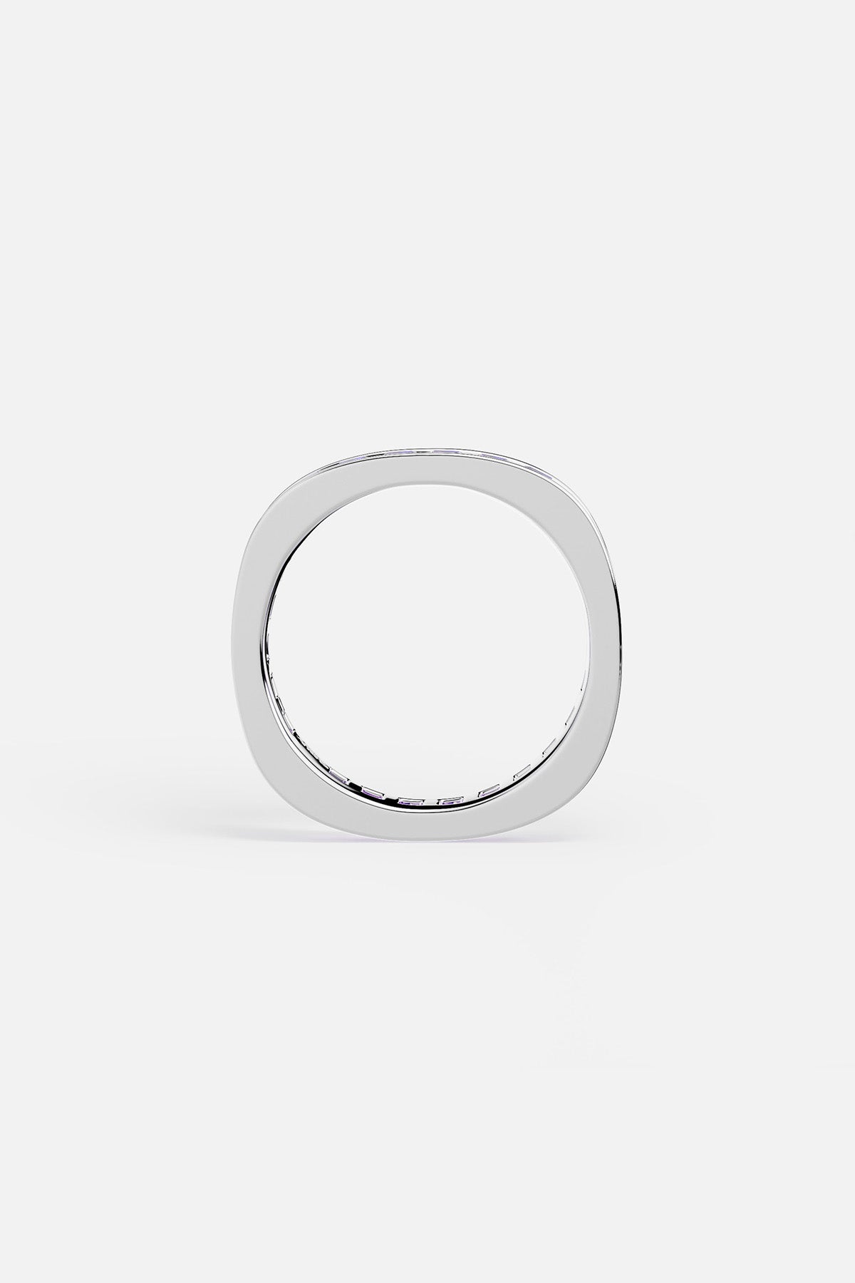 APM Monaco Bague Lumière Pavé Lilas