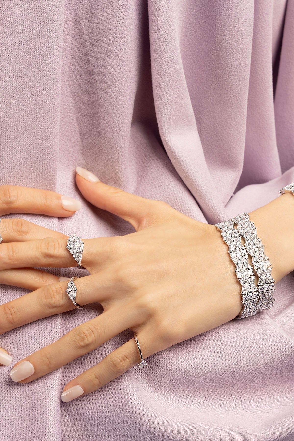 APM MONACO Bague Art Déco