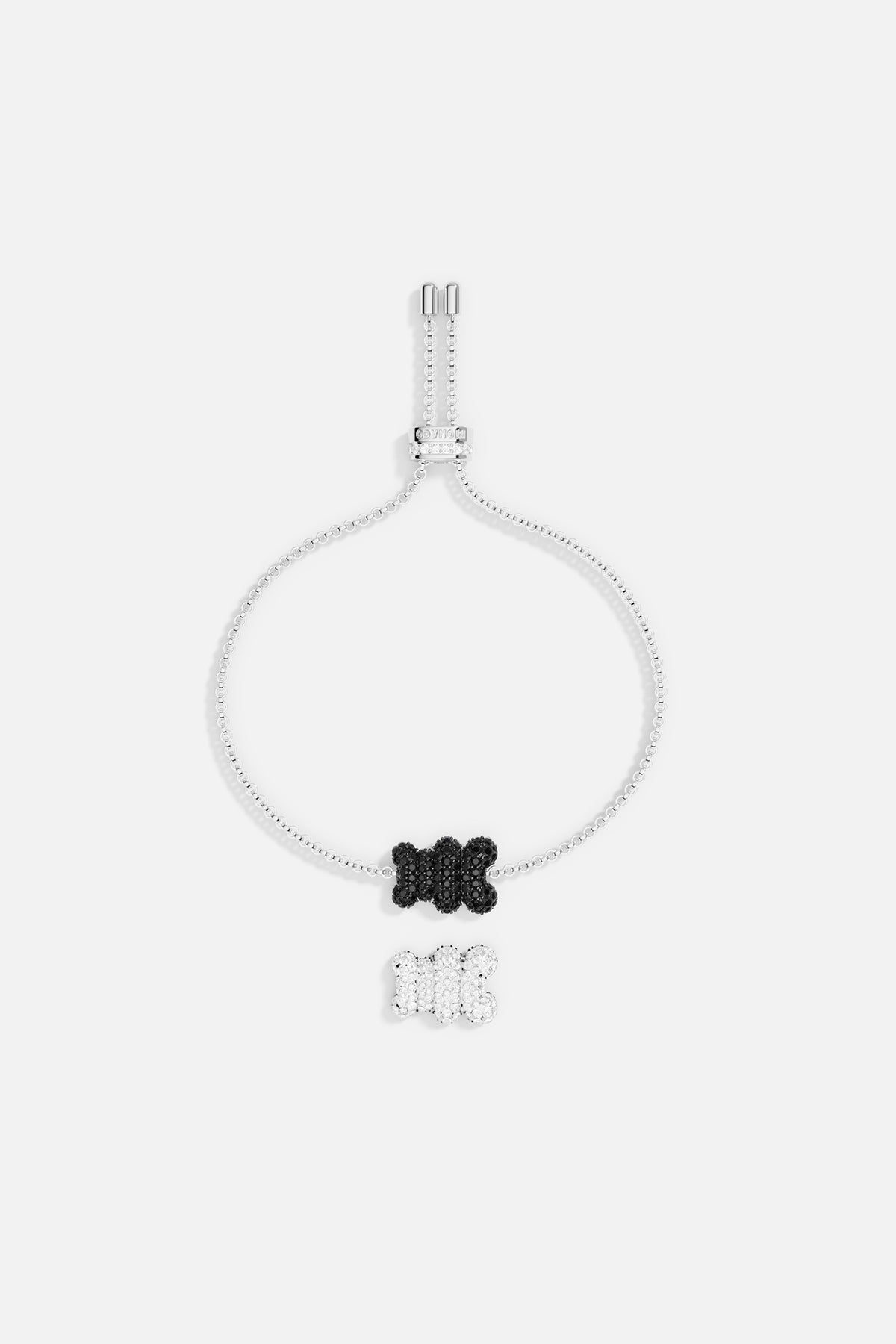 APM Monaco Bracelet Ajustable Yummy Bear Baby Mood en Argent