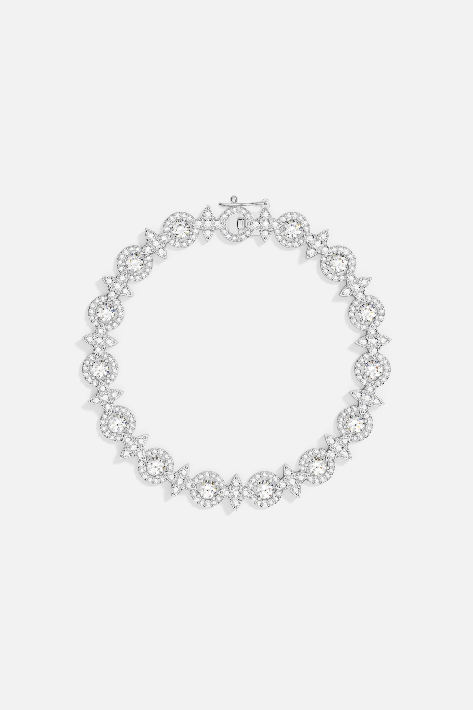 APM Monaco Bracelet Fin Météorites en Argent