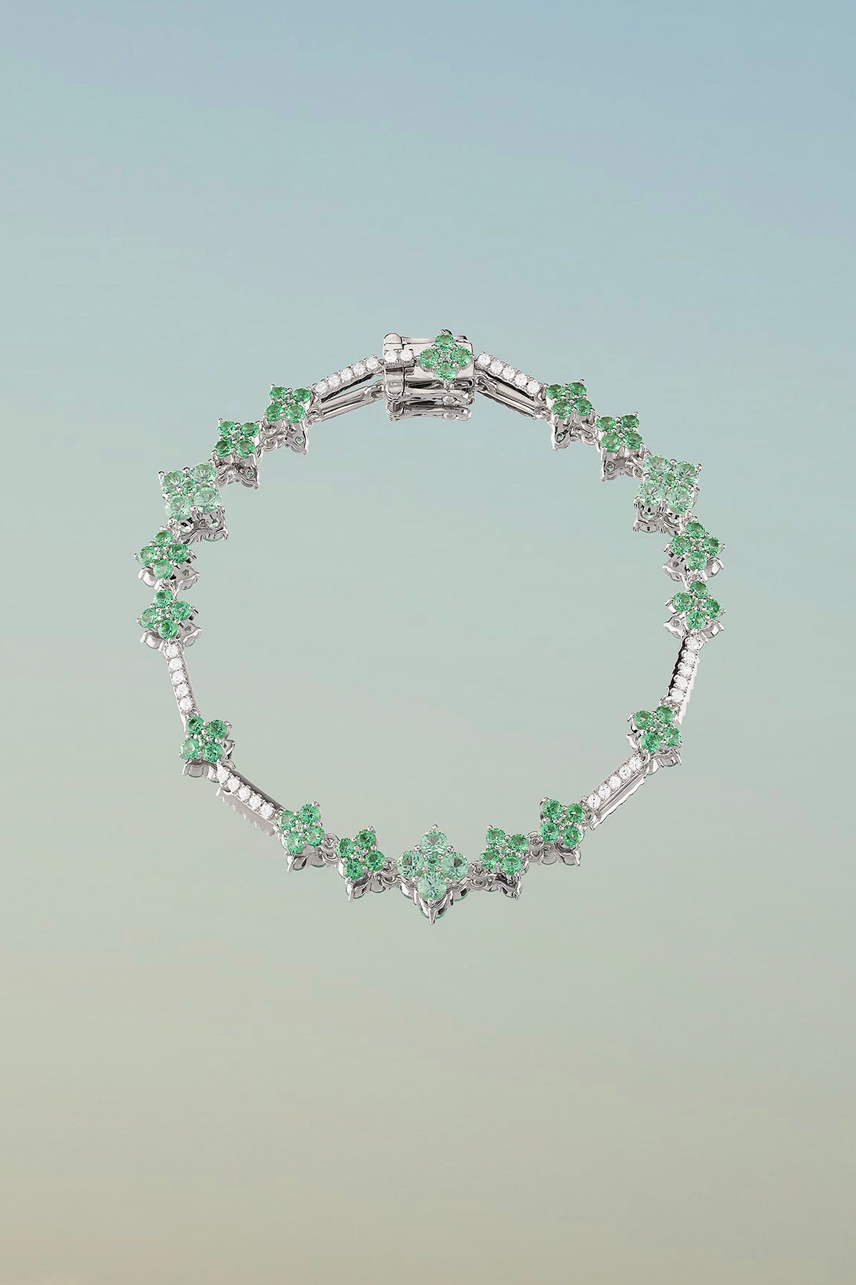 Bracelet Éclat Vert Pastel