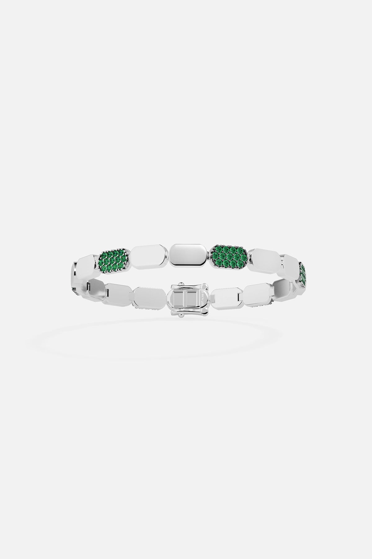APM Monaco Bracelet Pavé en Argent
