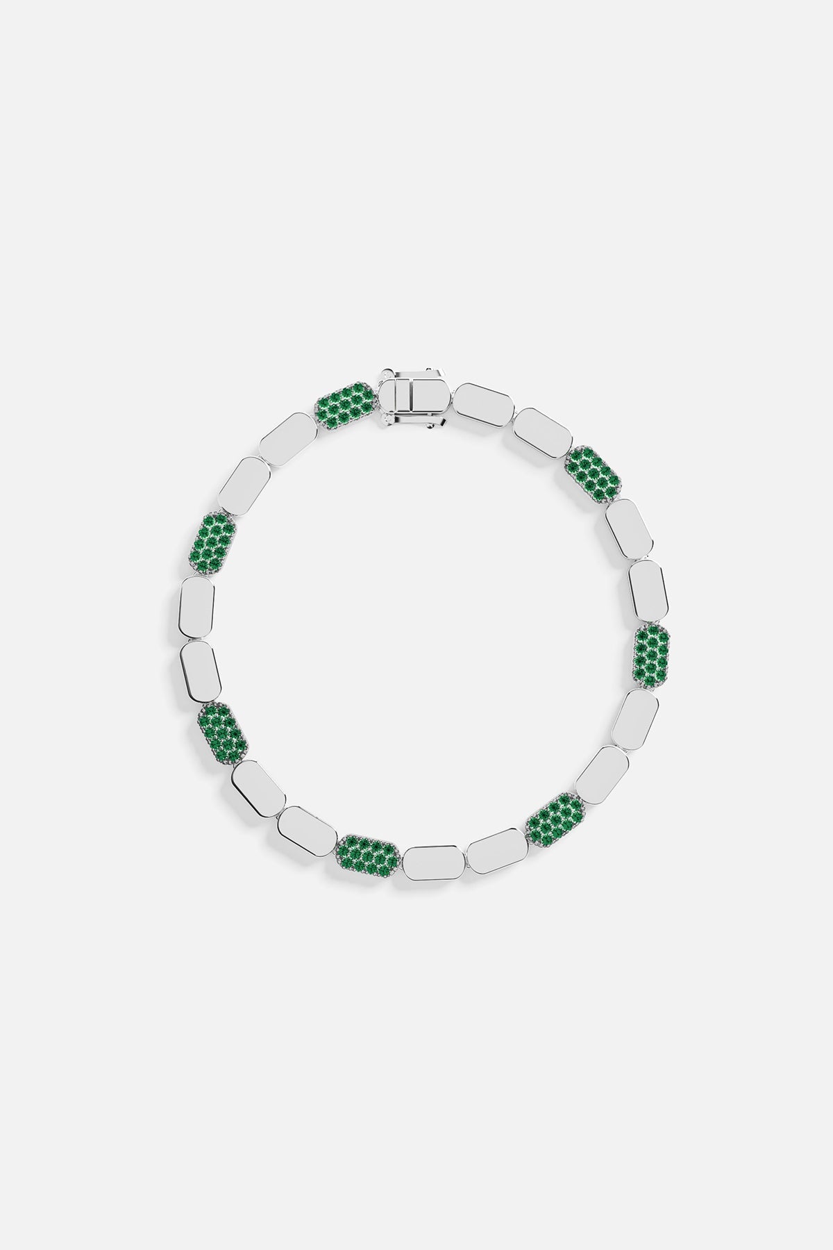 APM Monaco Bracelet Pavé en Argent
