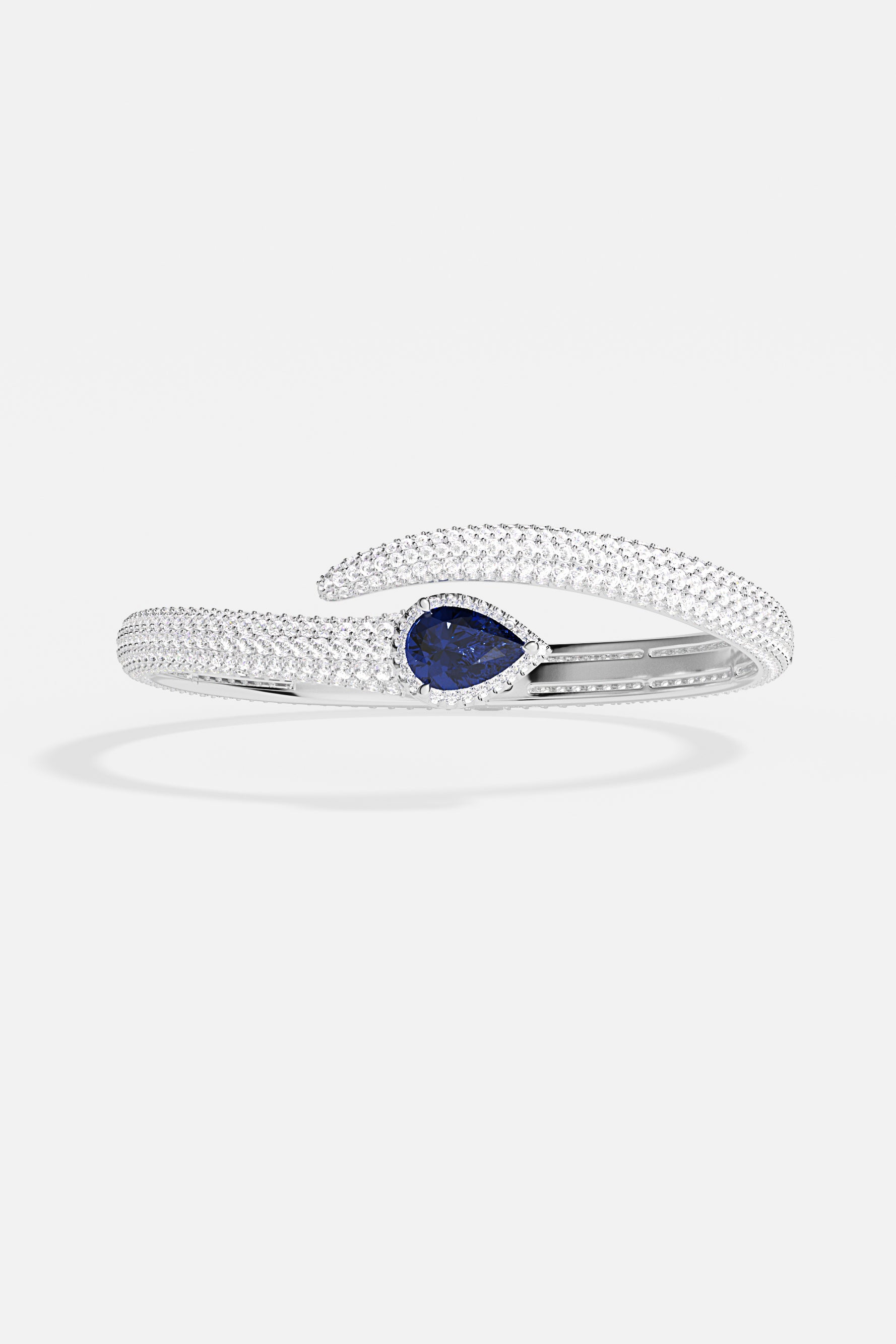 Bracelet Jonc Poire Bleu