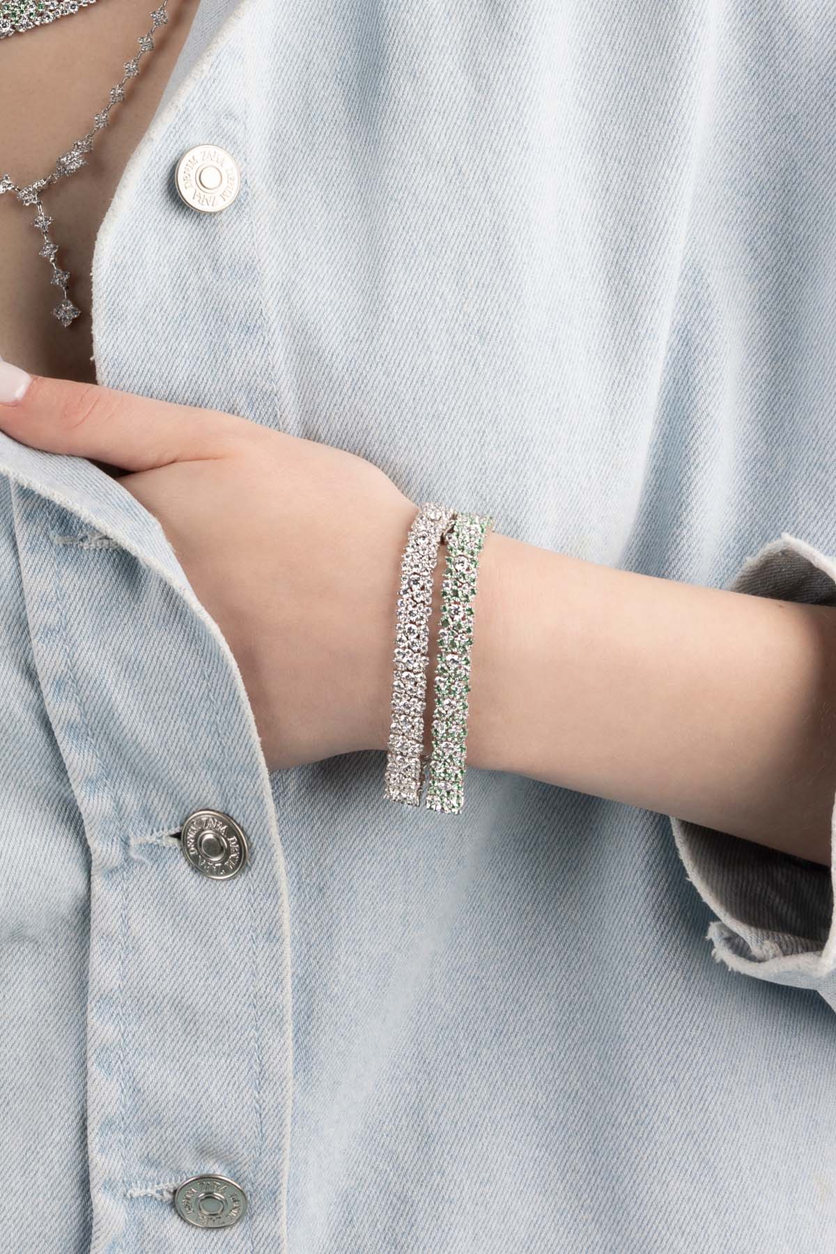 APM Monaco Bracelet Goutte en Argent