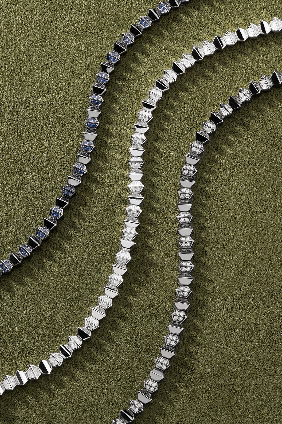 APM Monaco Bracelet Up and Down en Argent