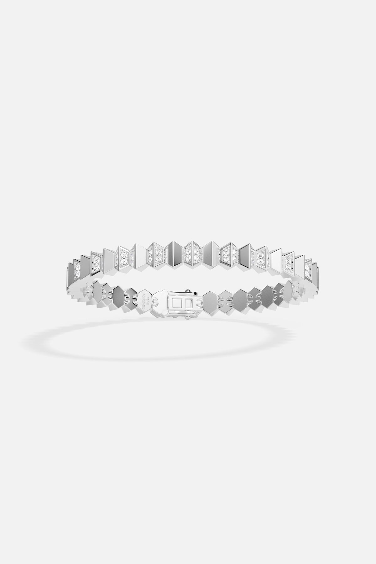 APM Monaco Bracelet Up and Down en Argent