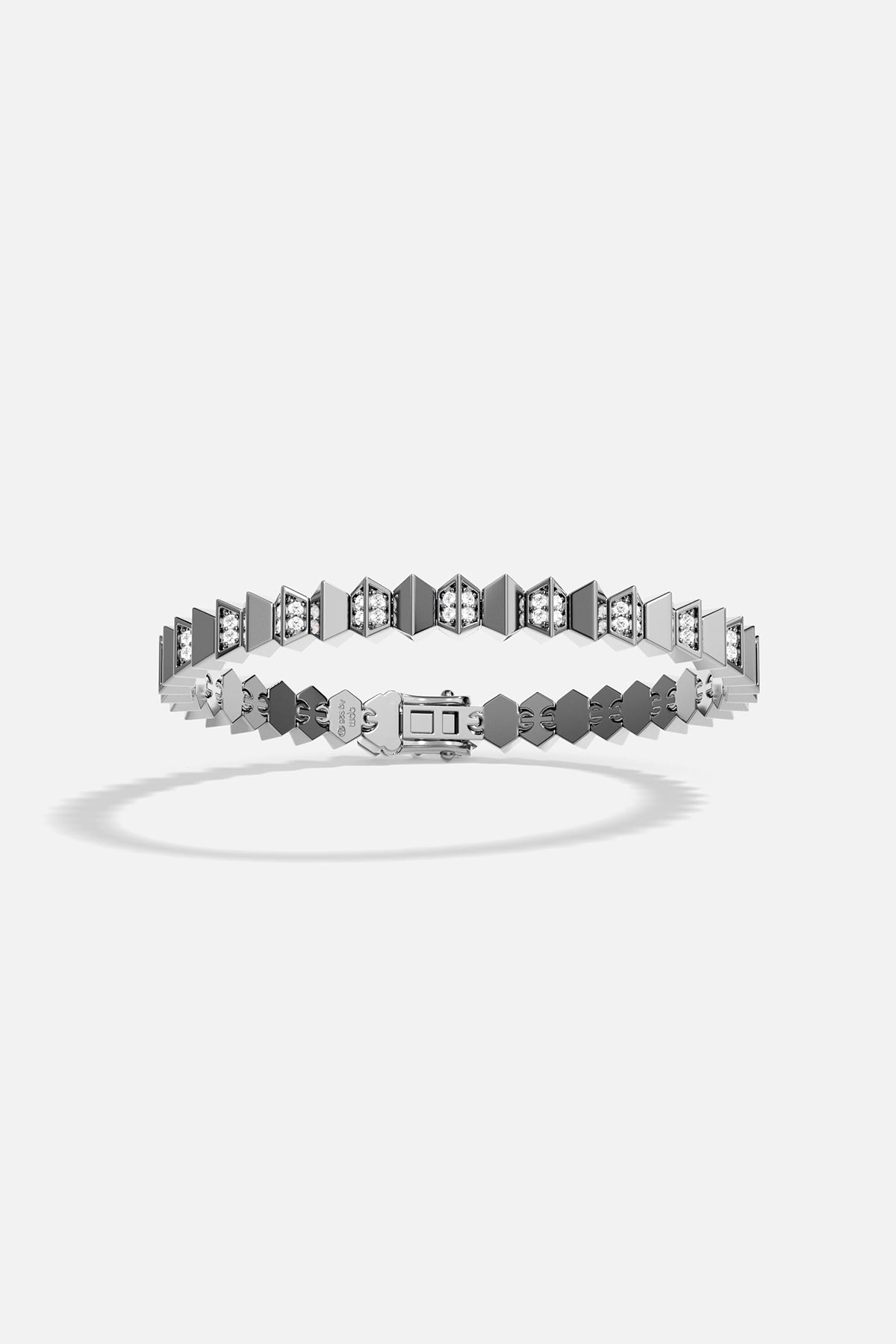 APM Monaco Bracelet Up and Down en Argent