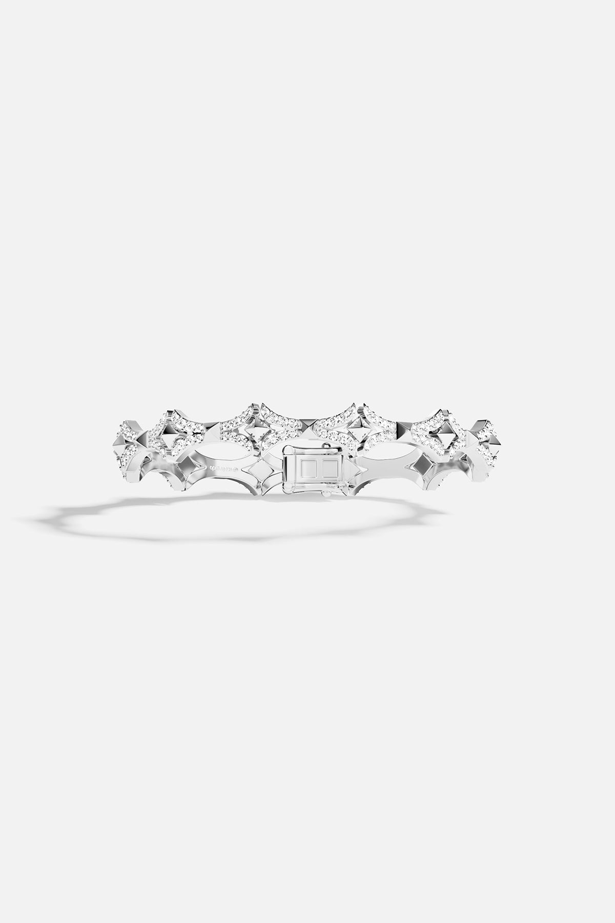 APM Monaco Bracelet Croix en Argent