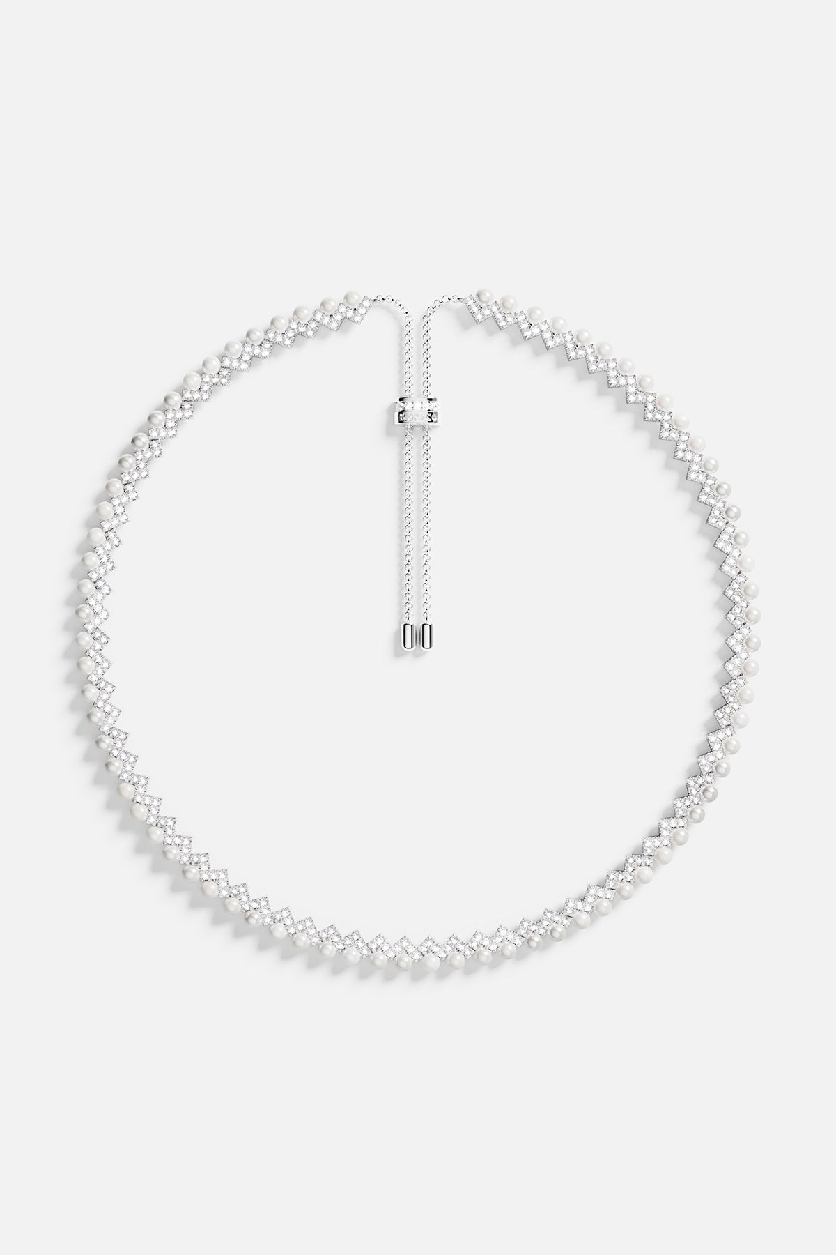 Collier Ajustable Up and Down avec Perles