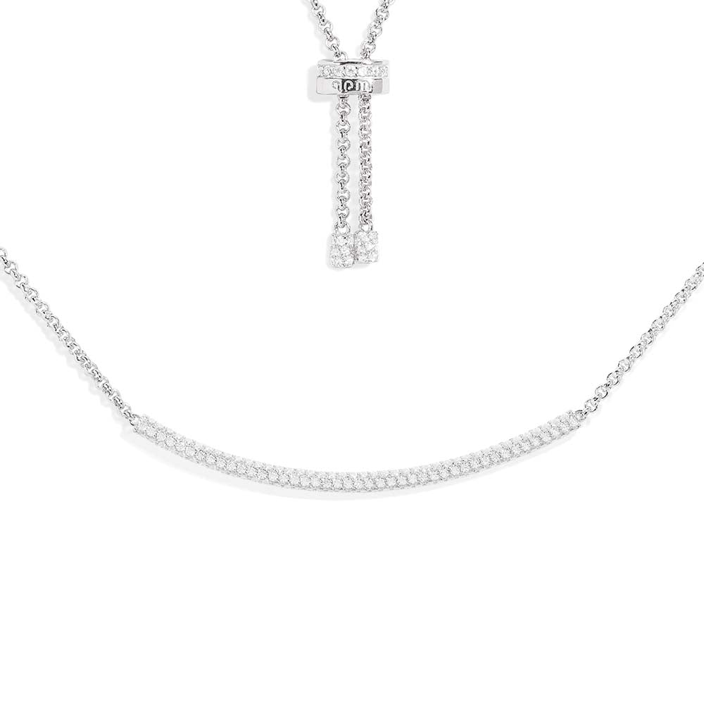 Collier Ajustable Pavé - APM Monaco