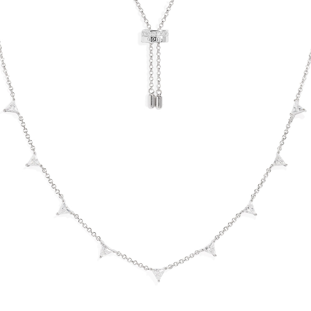 Collier Ajustable Triangle Éclat - APM Monaco