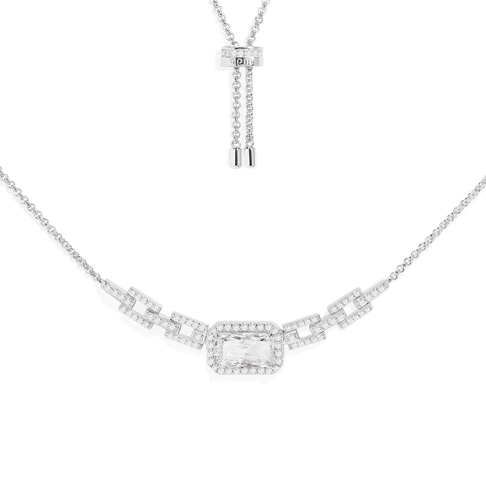 Collier Chaîne Ajustable Pavé - APM Monaco