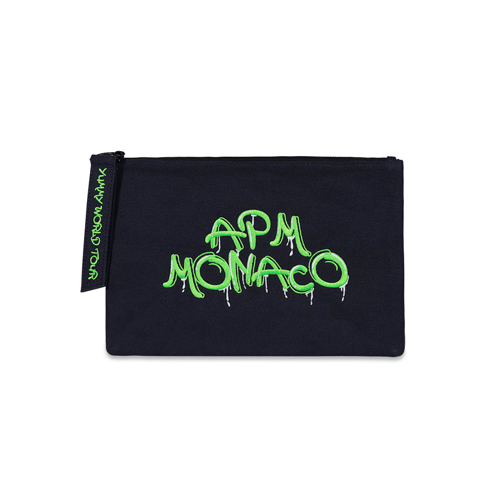 Pochette Graffiti APM Monaco Verte - APM Monaco