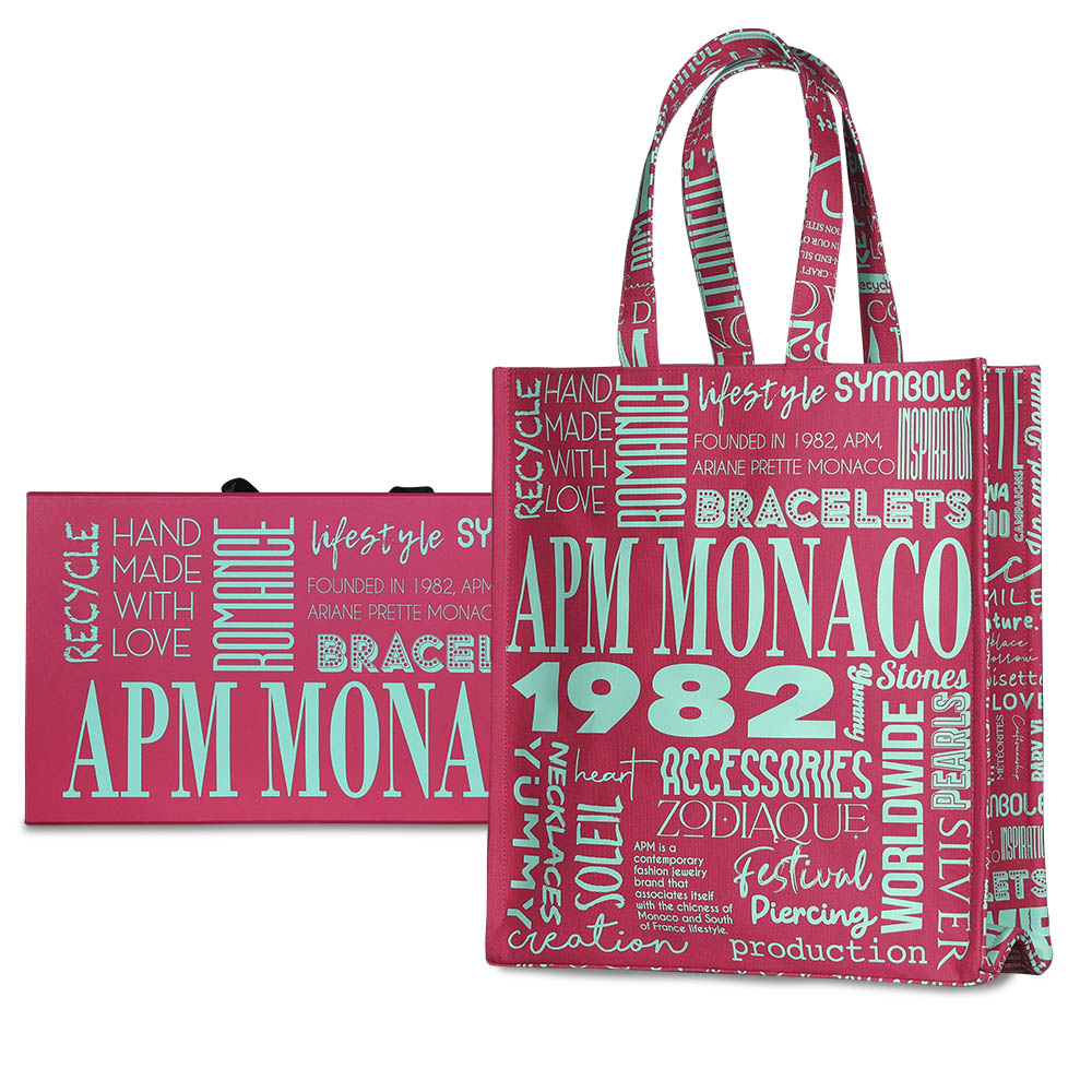 Tote Bag Été Bleu - APM Monaco