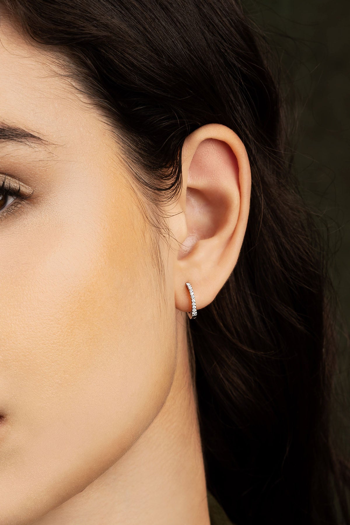 Boucles d'Oreilles Créoles 8,5mm APM Monaco en argent