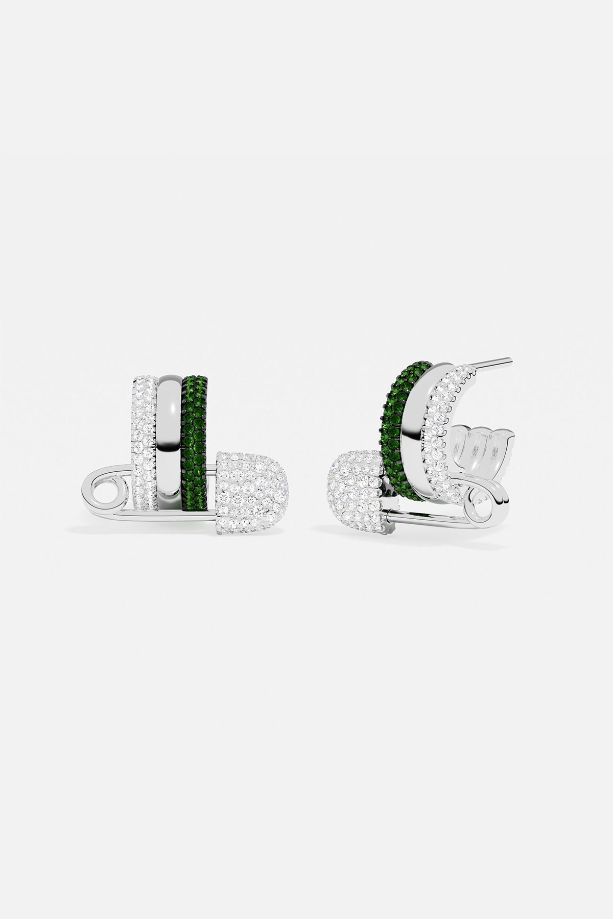 APM Monaco Boucles d'oreilles Épingle en Argent