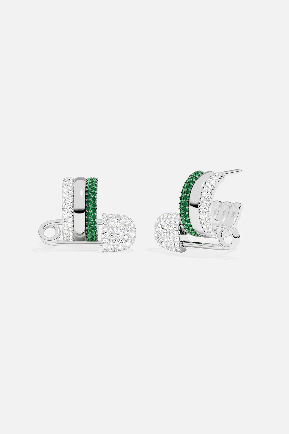 APM Monaco Boucles d'oreilles Épingle en Argent