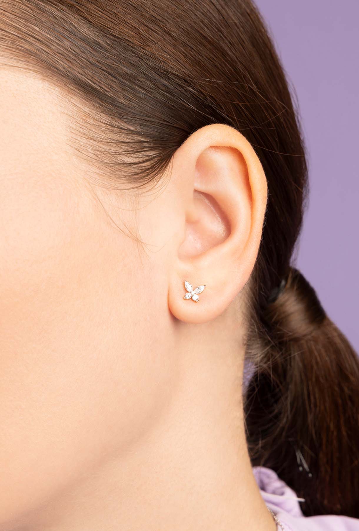 APM MONACO Boucles D'Oreilles Papillon