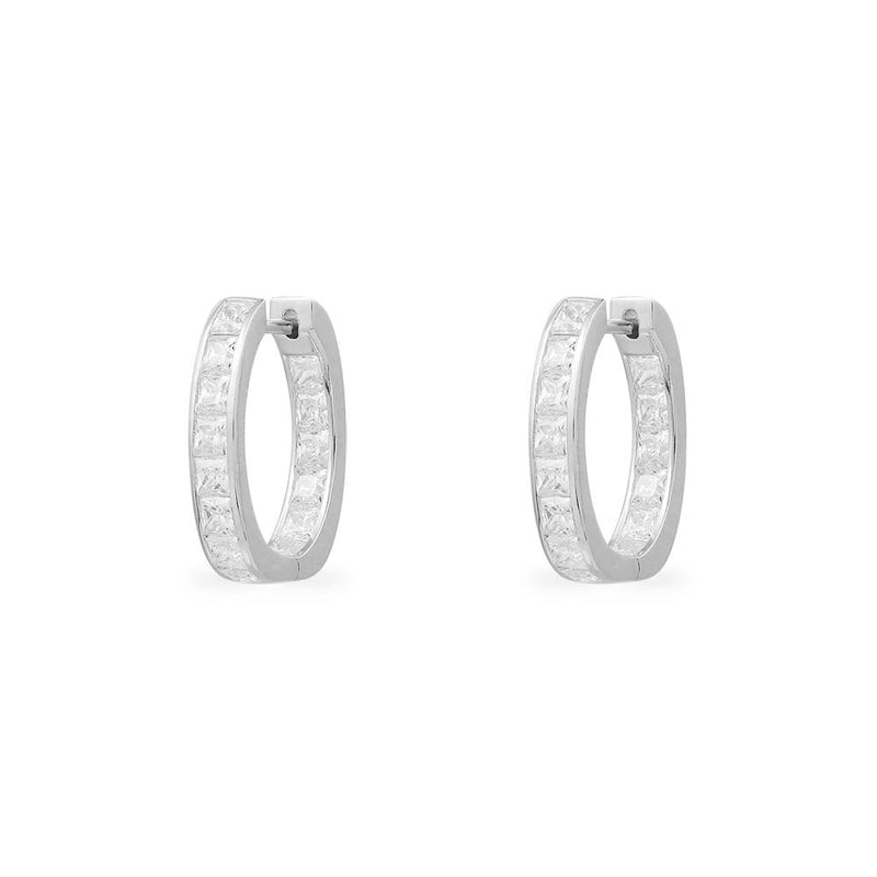Mini Boucles d'Oreilles Pavé