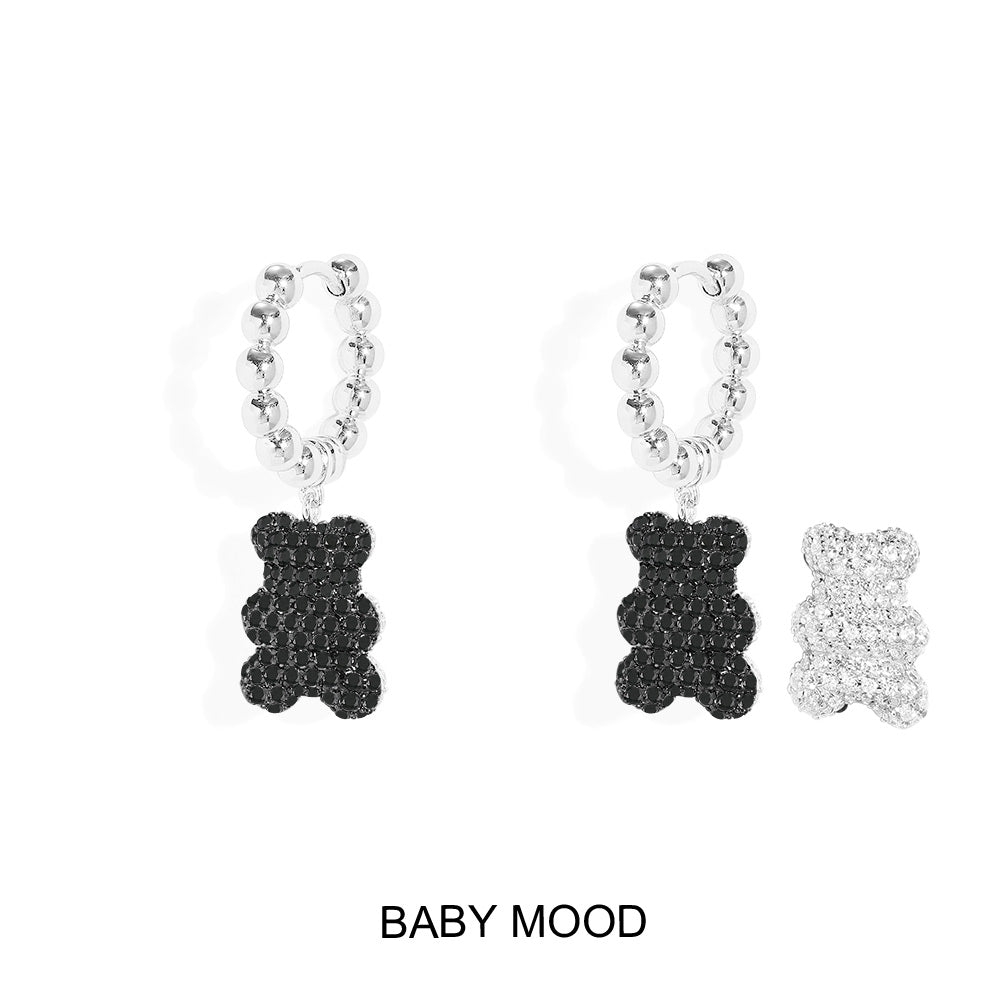 Boucle d'oreille Yummy Bear Baby Mood - APM Monaco