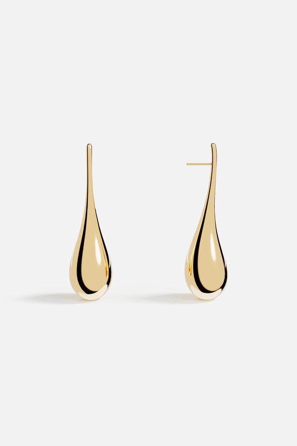Boucles D'oreilles Longues Pendantes BLACK DROP Par Avon - Plaqué Argent, Fermoir Clou, Noir élégant