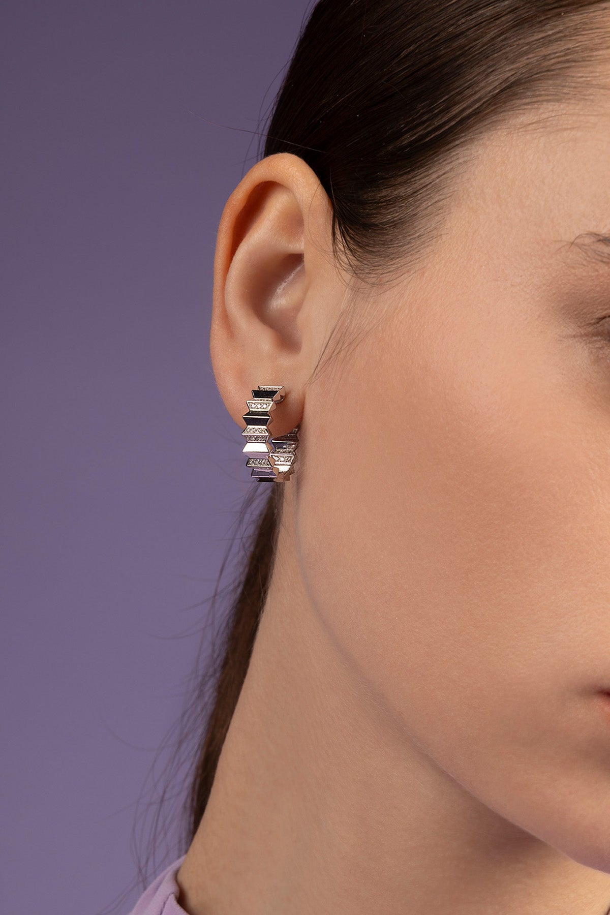 APM MONACO Boucles D'Oreilles Up and Down