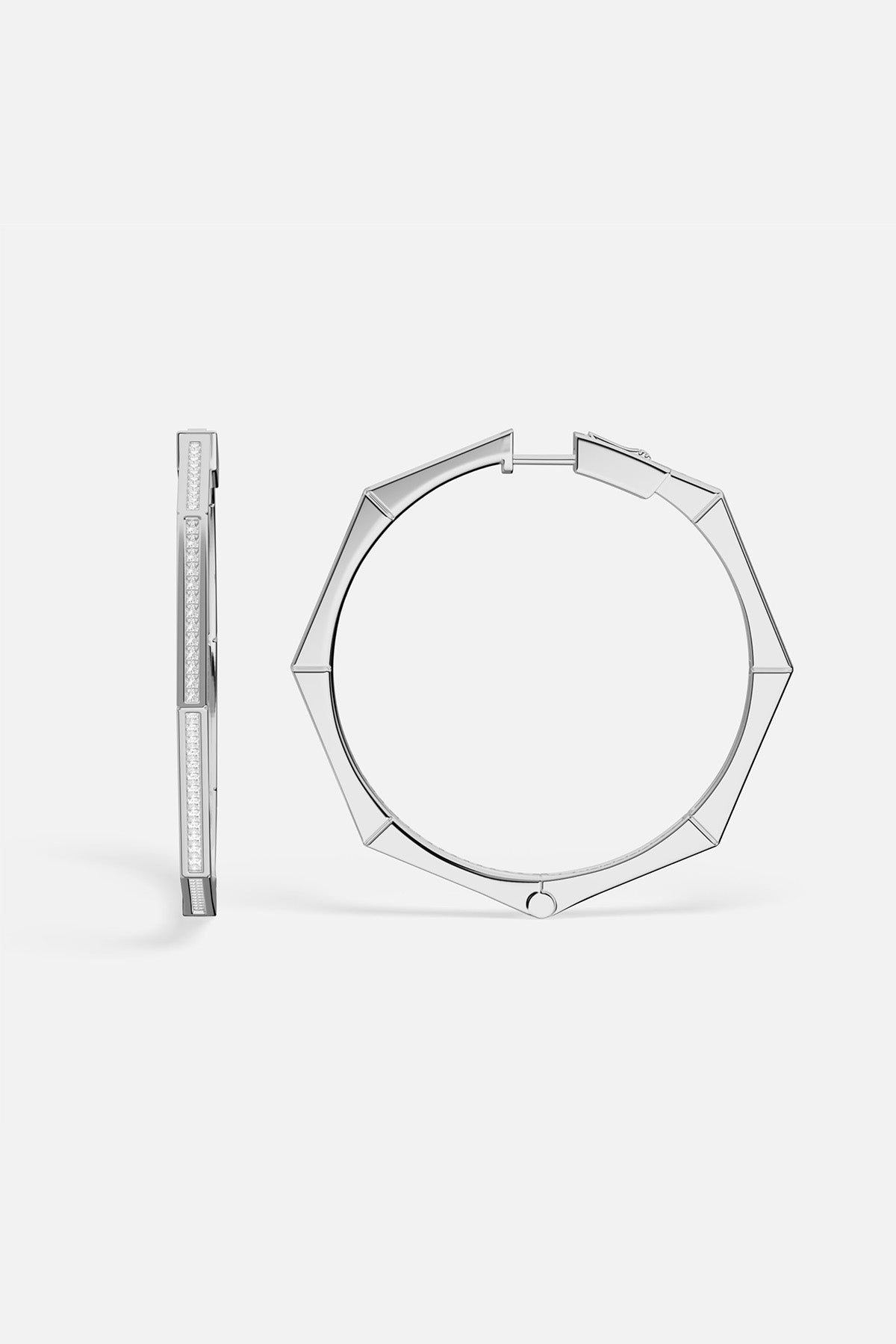 APM MONACO Créoles Géométrique Pavé