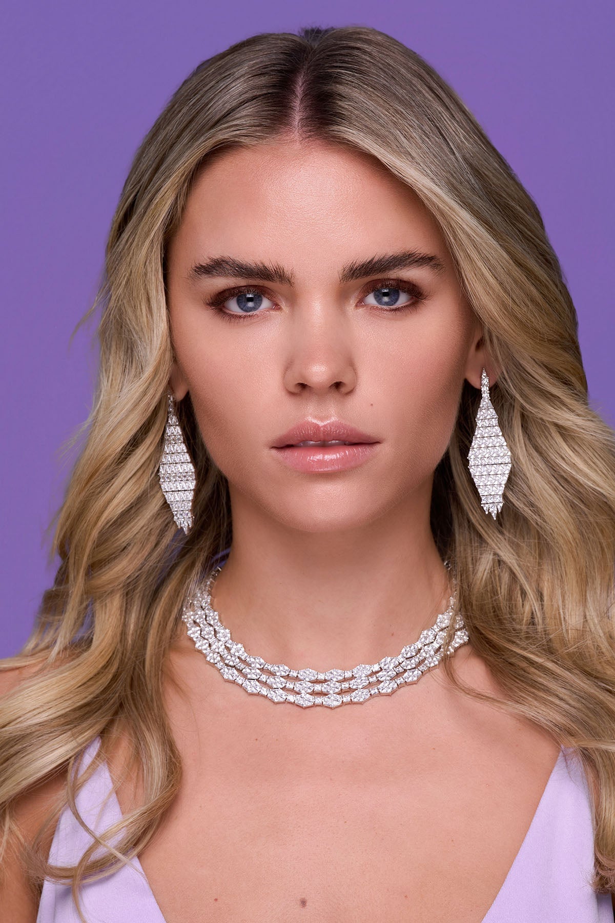 APM MONACO Boucles d'oreilles Art Déco