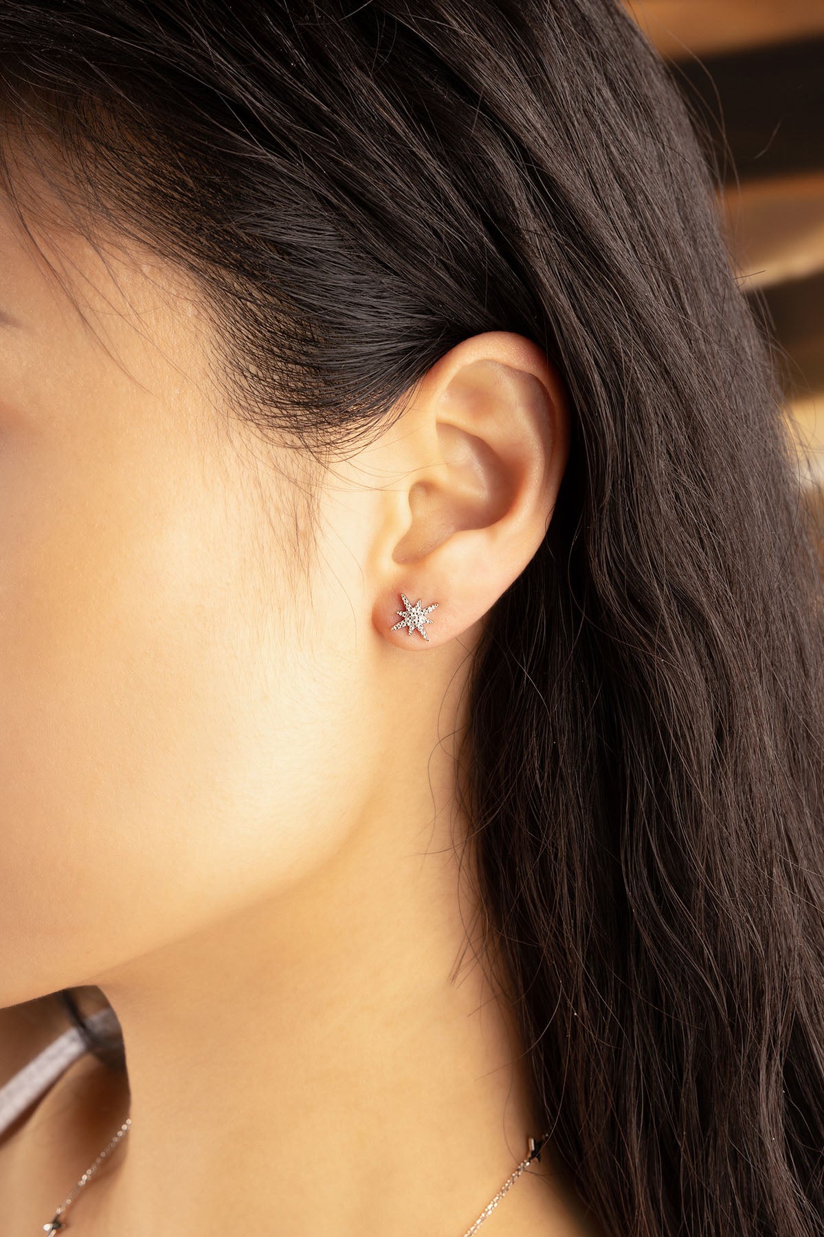 Clous d'Oreilles Météorites APM Monaco en argent