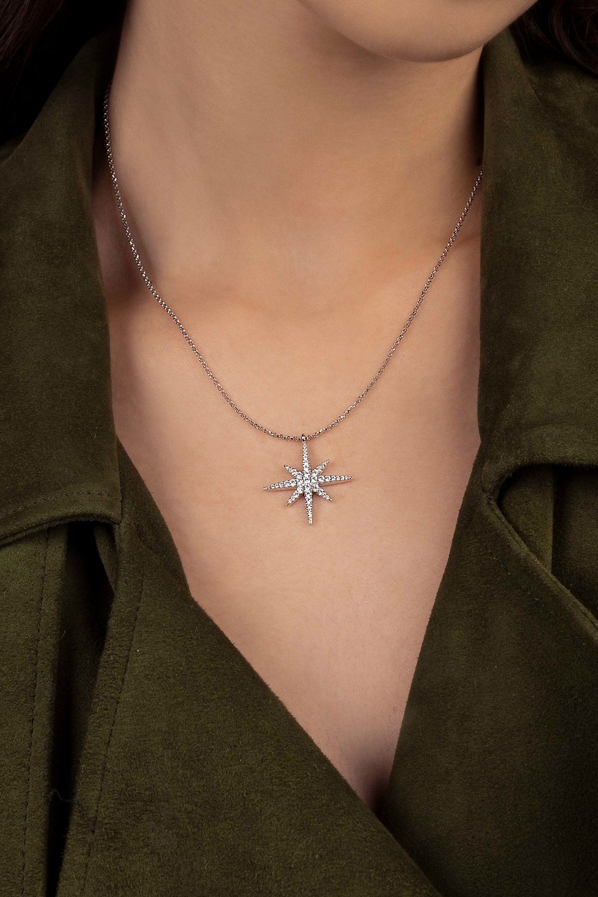 Collier Ajustable Météorites APM Monaco en argent