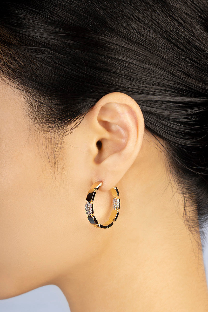 Boucles D'Oreilles Pavage