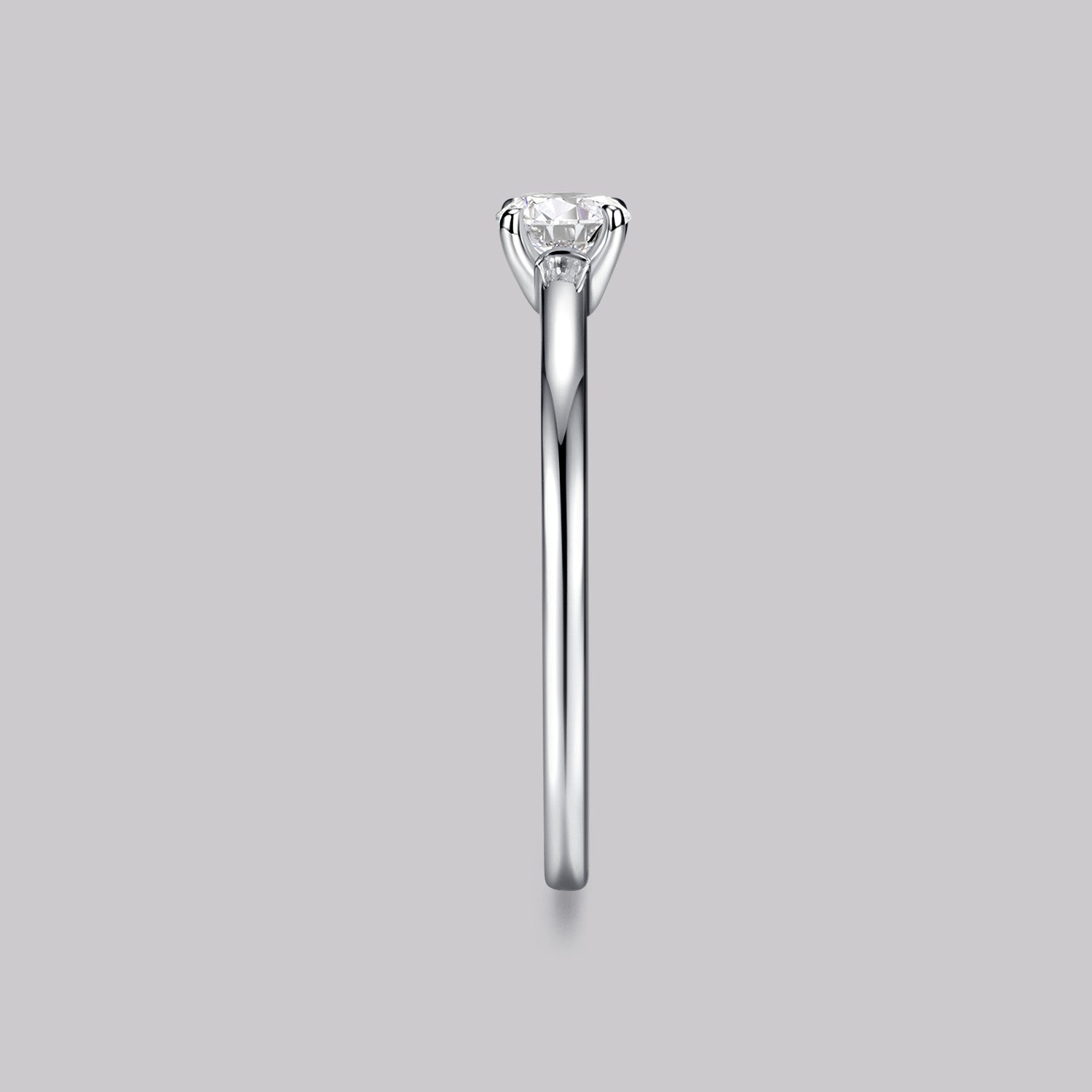 Bague Solitaire Rond (0.25ct) Or 18 Carats - APM Monaco