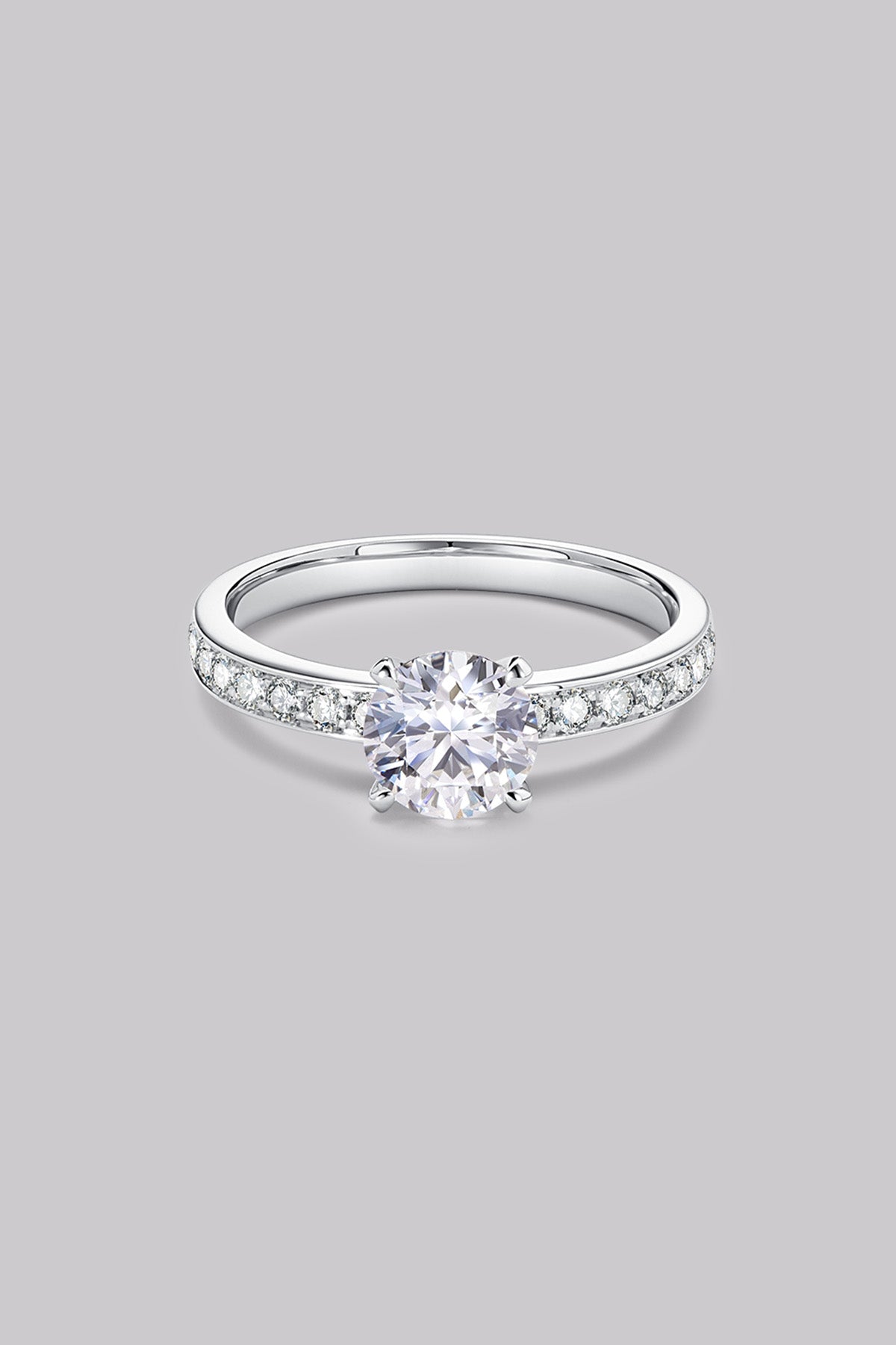 apm monaco Bague Pavé Diamant Rond (1.32ct)