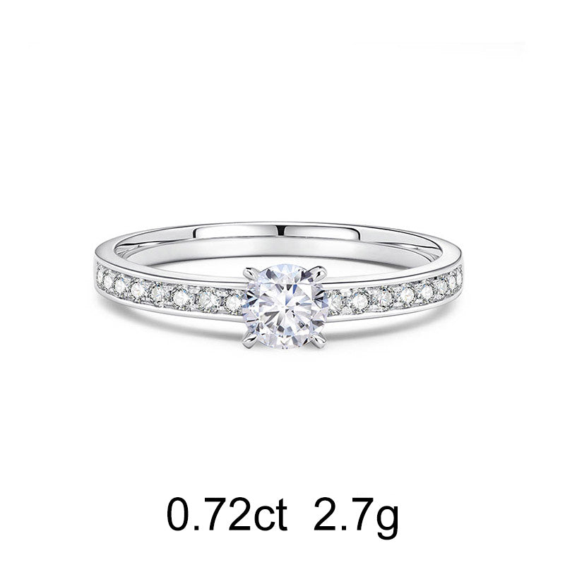 Bague Pavé Rond (0.72ct) Or 18 Carats - APM Monaco