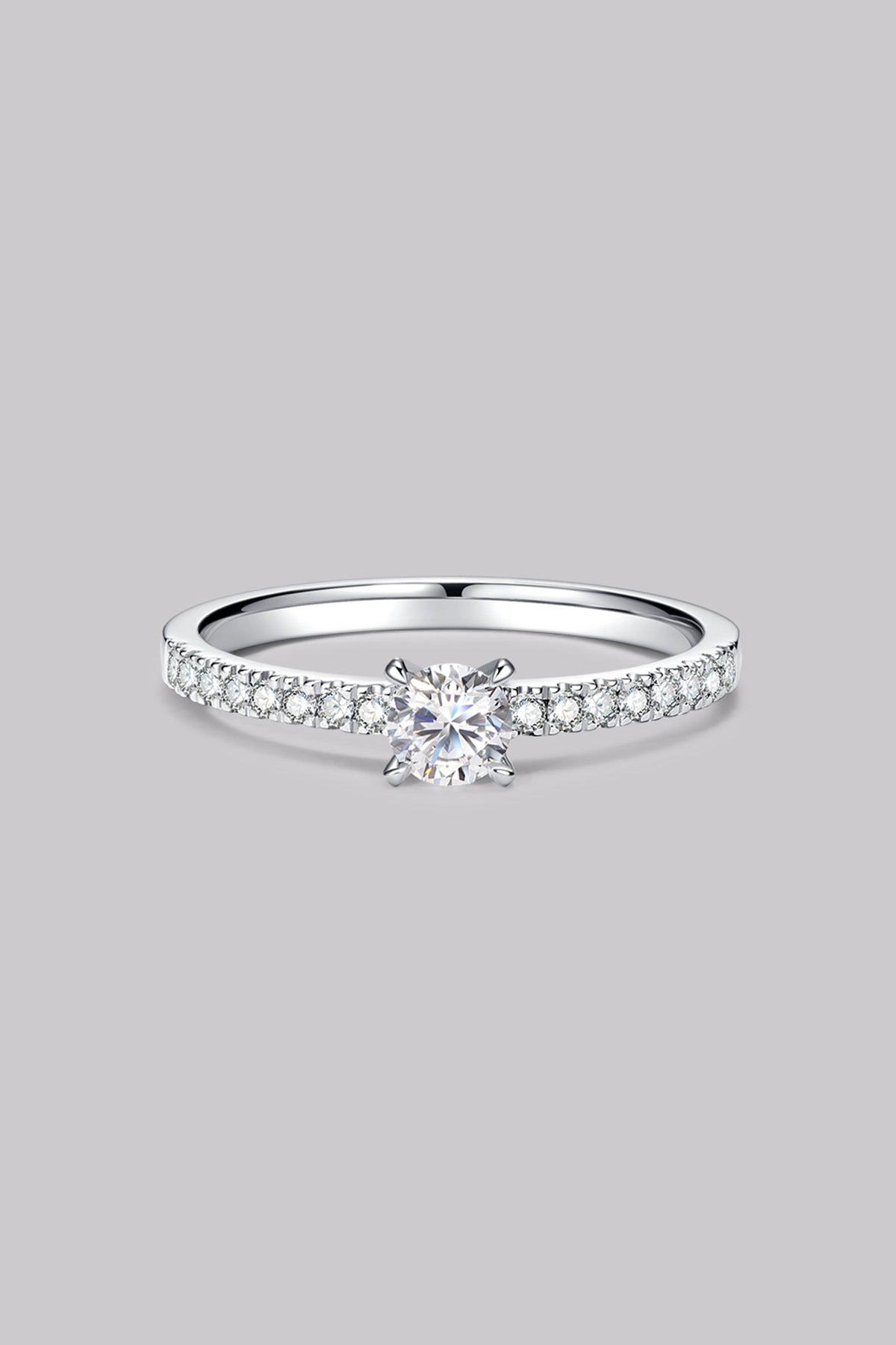 Bague Pavé Rond (0.39ct) Or 18 Carats - APM Monaco