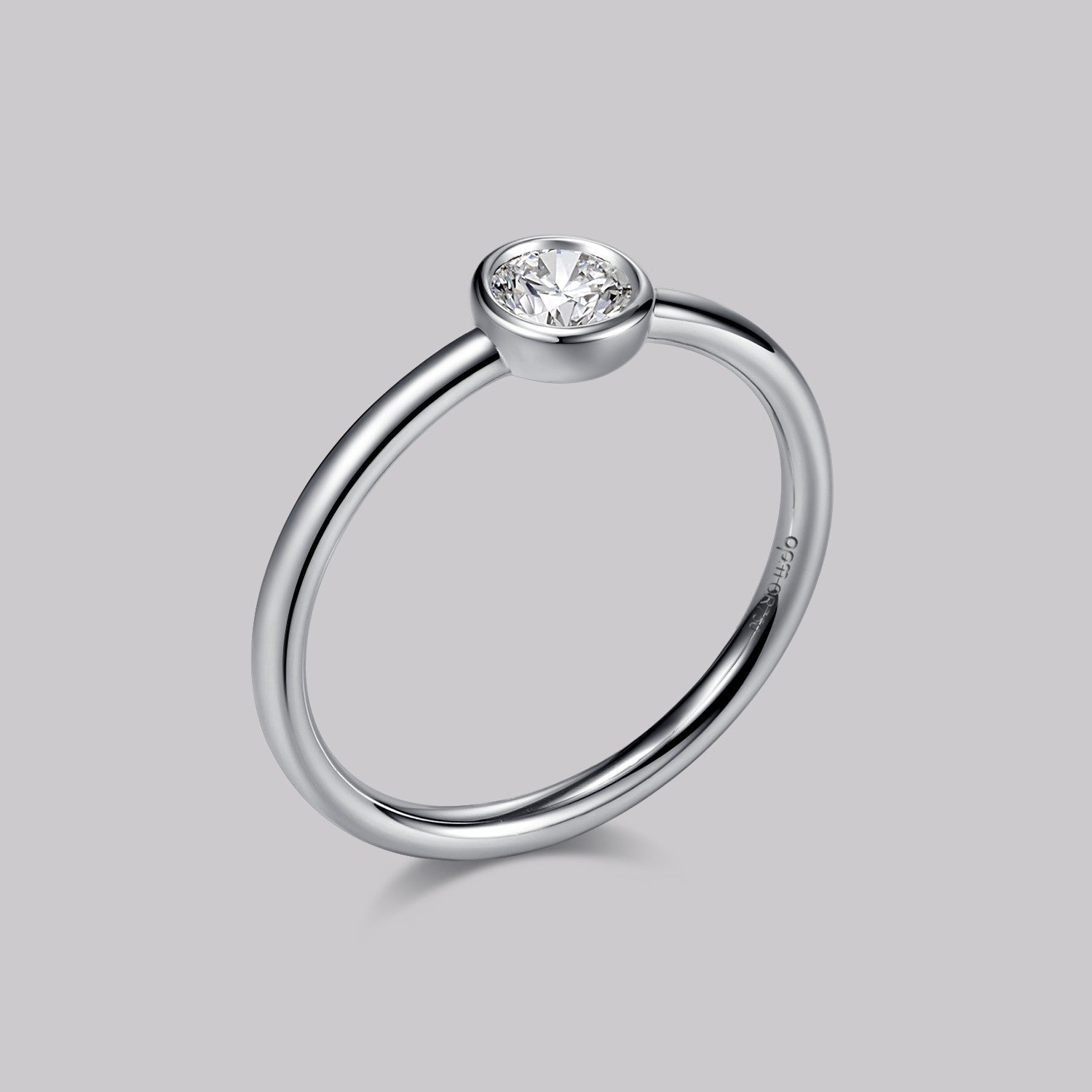 Bague Rond (0.24ct) Or 18 Carats - APM Monaco